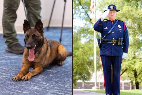 MPD named one of their new K9s Thor in honor of the late MPD Lieutenant Theodore Naradovy.